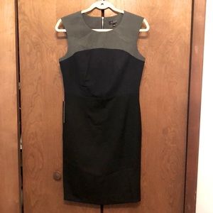 Color blocked formal dress, The Limited Black Collection, size 6, NWT, zipper